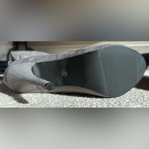 Grey Fate Over the Knee Boots 9